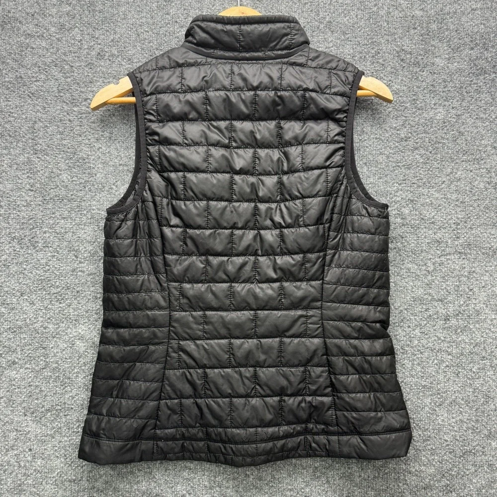 Patagonia Nano Puff‎ Vest Women's Small Black Quilted Insulated Outdoor - Picture 13 of 14